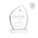 Daltry White on Alberton Base Abstract / Misc Crystal Award