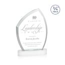 Daltry White on Alberton Base Abstract / Misc Crystal Award