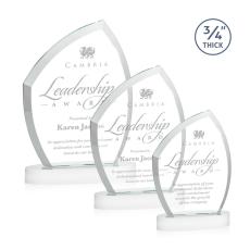 Daltry White on Alberton Base Abstract / Misc Crystal Award - Newest Additions