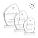 Daltry White on Alberton Base Abstract / Misc Crystal Award