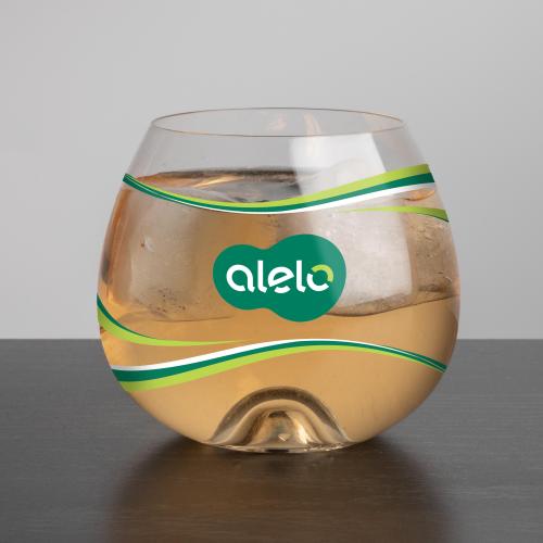 Corporate Recognition Gifts - Etched Barware - Boston DOF - Full Color