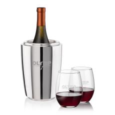 Pescara Wine Cooler & Stanford Stemless Wine Set - Newest Additions