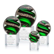 Zodiac Spheres on Granby Base Glass Award - Corporate Awards