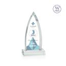 Shildon Full Color Clear Crystal Award