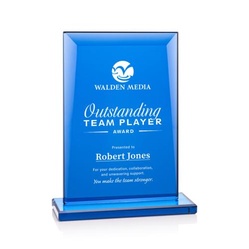 Corporate Awards - Crystal Awards - Martello Rectangle Crystal Award