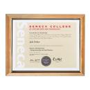 Bamboo Certificate Holder