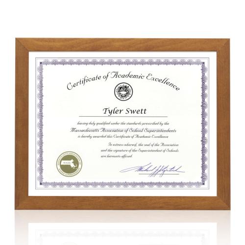 Corporate Awards - Certificate Frames - Norwich Certificate Frame