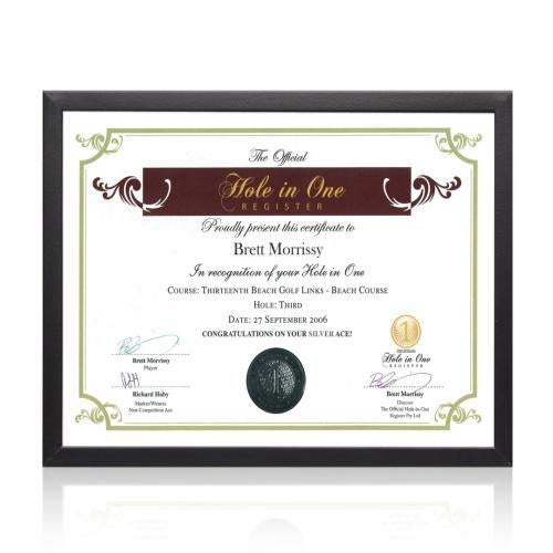 Corporate Awards - Certificate Frames - Metropolitan Certificate Frame