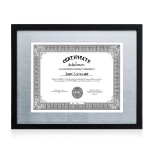Corporate Awards - Certificate Frames - Cady Certificate Frame 