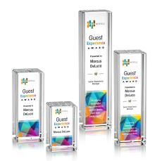 Robson Full Color Obelisk Crystal Award - Corporate Awards