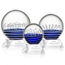 Tranquility Clear on Sheffield Base Spheres Glass Award
