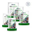 Messina Full Color Green on Alberton Base Rectangle Crystal Award