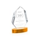 Norwood Amber on Alberton Base Crystal Award