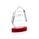 Norwood Red on Alberton Base Crystal Award