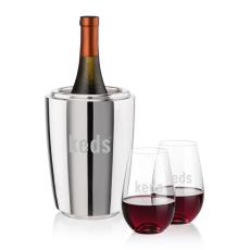 Pescara Wine Cooler & Boston Stemless Wine Set - Newest Additions