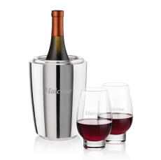 Pescara Wine Cooler & Glenarden Stemless Wine Set - Corporate Awards
