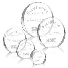 Glenwood Circle Crystal Award - Corporate Recognition Gifts