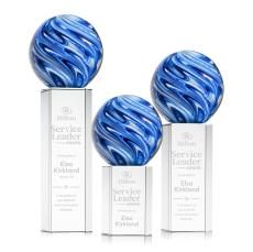Naples Spheres on Dakota Base Glass Award - Glass Awards