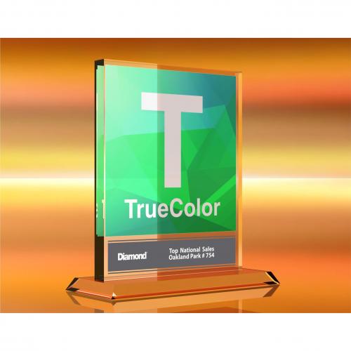 Featured - Custom Acrylic Awards Gallery - True Color Award