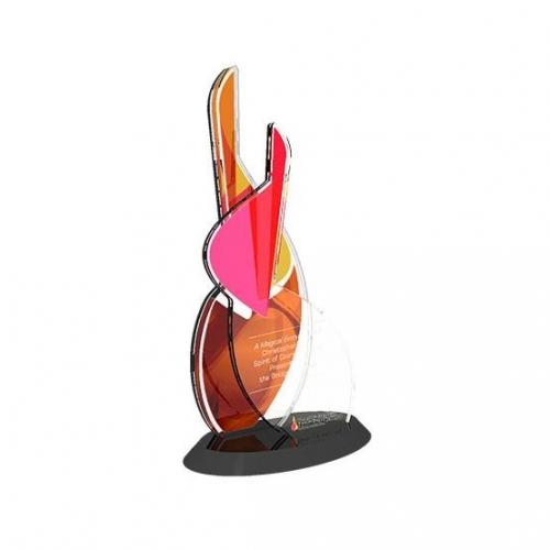 Featured - Custom Acrylic Awards Gallery - Christopher & Dana Reeve Foundation Award