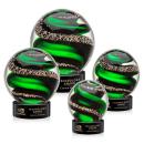 Zodiac Black on Stanrich Base Spheres Glass Award