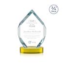 Royal Diamond Gold on Alberton Base Crystal Award