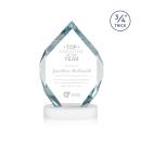 Royal Diamond White on Alberton Base Crystal Award