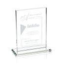 Emperor Starfire (Vert) Rectangle Crystal Award