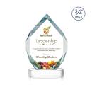 Royal Diamond Full Color Starfire on Alberton Base Crystal Award