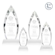 Fortier Clear on Entwhistle Base Arch & Crescent Crystal Award - Newest Additions