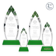 Fortier Green on Entwhistle Base Arch & Crescent Crystal Award - Newest Additions