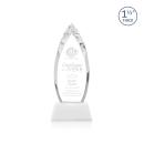 Fortier White on Entwhistle Base Arch & Crescent Crystal Award