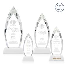 Fortier White on Entwhistle Base Arch & Crescent Crystal Award - Newest Additions