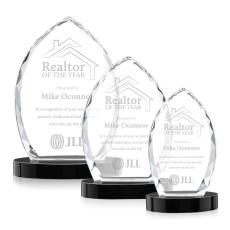 Wilton Black on Alberton Base Arch & Crescent Crystal Award - Newest Additions