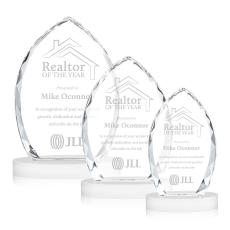 Wilton White on Alberton Base Arch & Crescent Crystal Award - Newest Additions