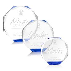 Acadian Blue Crystal Award - Award Shapes