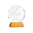 Acadian Amber on Newhaven Base Crystal Award