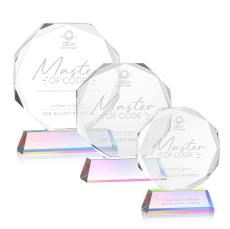 Acadian Prismatic on Newhaven Base Crystal Award - Corporate Awards