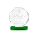 Acadian Green on Alberton Base Crystal Award