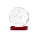 Acadian Red on Alberton Base Crystal Award