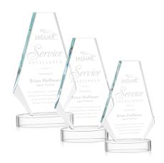 Kingsley Clear on Alberton Base Crystal Award - Newest Additions