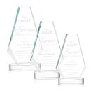 Kingsley Clear on Alberton Base Crystal Award