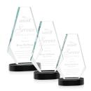 Kingsley Black on Alberton Base Crystal Award