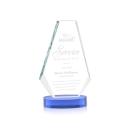 Kingsley Sky Blue on Alberton Base Crystal Award