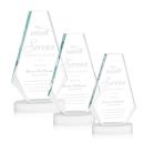 Kingsley White on Alberton Base Crystal Award