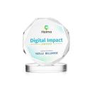 Acadian Full Color Clear on Alberton Base Crystal Award