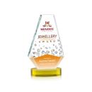 Kingsley Full Color Gold on Alberton Base Crystal Award