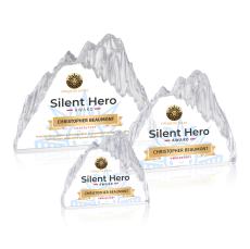 Glacier Iceberg Full Color Peak Crystal Award - Full Color Awards