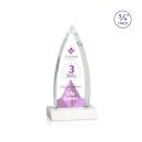 Shildon Full Color White Crystal Award