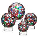 Fantasia Clear on Stanrich Base Spheres Glass Award